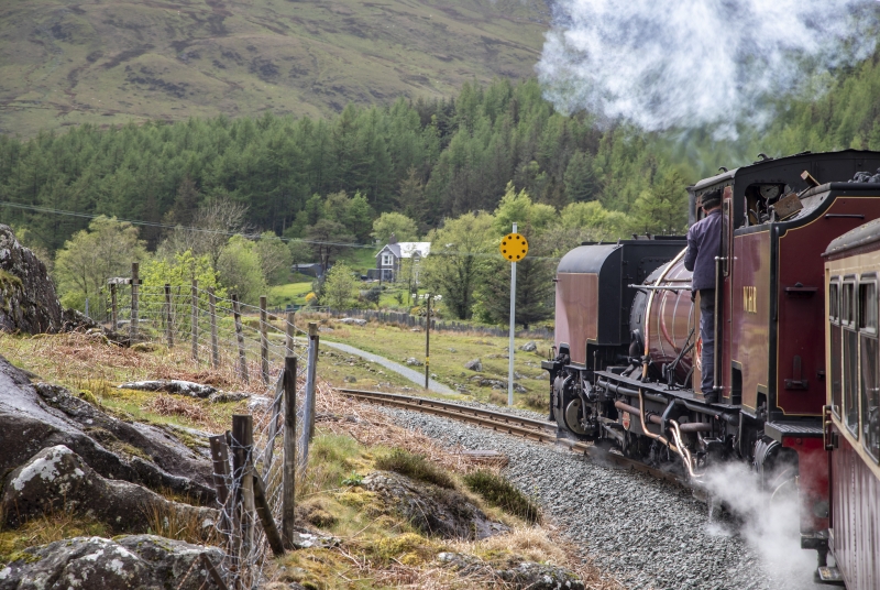 Caernarfon Wales Steam Engine 2019
